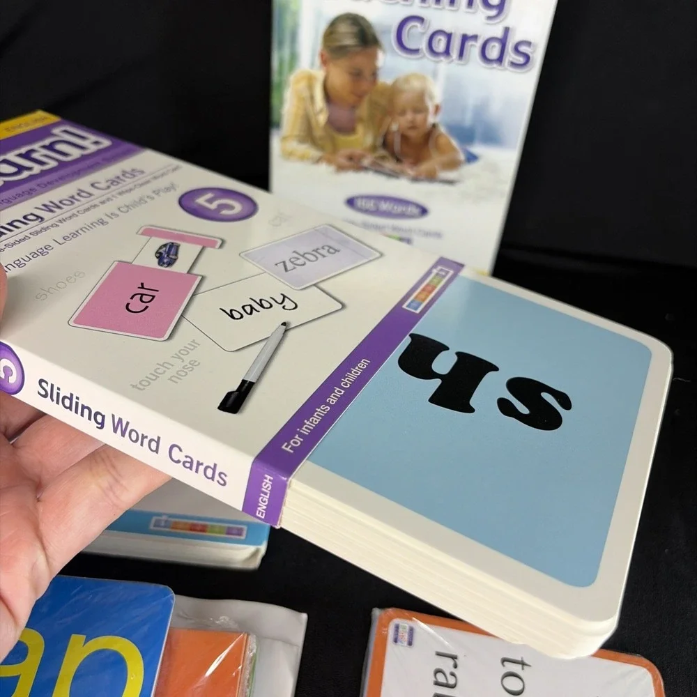 Your Baby Can Learn! Teaching‎ Cards 166 Words Double-Sided by Robert Titzer